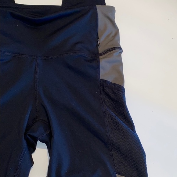 Mono b black and army green mesh panel leggings - Picture 3 of 7